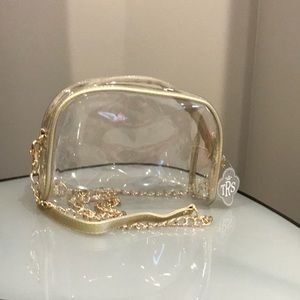 Clear over the shoulder bag